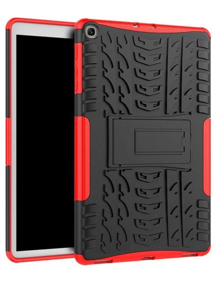 FUNDA TABLET COOL HARD CASE BLACK/RED GALAXY TAB A 2019 T510 / T515