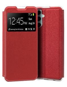 FUNDA MOVIL COOL FLIP COVER WINDOW RED SAMSUNG A34 5G A346