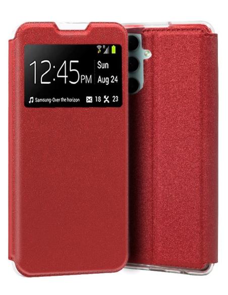 FUNDA MOVIL COOL FLIP COVER WINDOW RED SAMSUNG A34 5G A346
