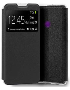 FUNDA MOVIL COOL FLIP COVER WINDOW BLACK HUAWEI Y6P