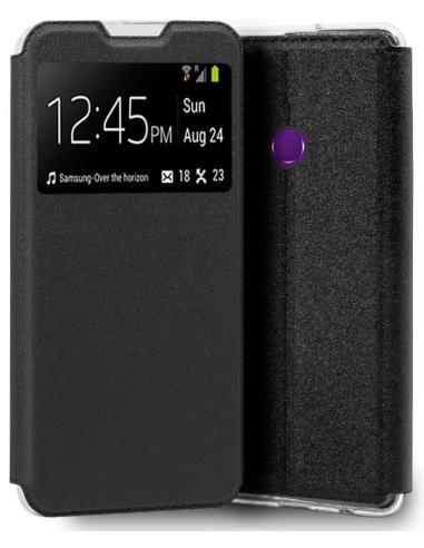 FUNDA MOVIL COOL FLIP COVER WINDOW BLACK HUAWEI...