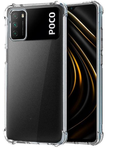 FUNDA MOVIL BACK COVER COOL ANTISHOCK TRANSPARENTE POCO M3 / REDMI 9T