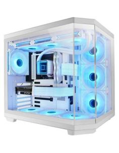 CAJA MEDIATORRE ATX MARS GAMING MC3TCORE USB 3.0 RGB WHITE
