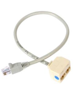 ADAPTADOR STARTECH RJ45 MACHO / 2X RJ45 HEMBRA