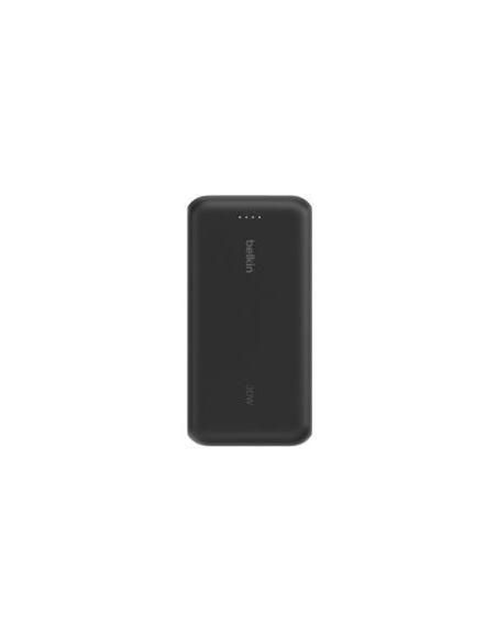 BATERIA EXTERNA UNIVERSAL BELKIN 20.000MAH 30W USB-C USB BLACK CABLE INTEGRADO