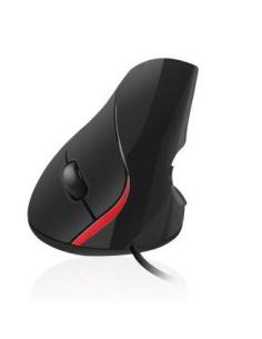 MOUSE EWENT ERGONOMICO VERTICAL 1000DPI USB BLACK