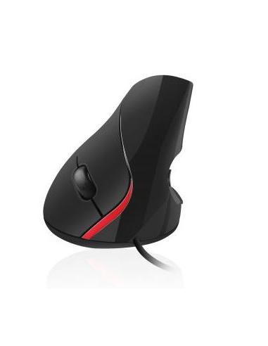 MOUSE EWENT ERGONOMICO VERTICAL 1000DPI USB BLACK