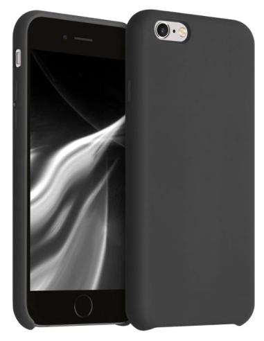 FUNDA MOVIL BACK COVER HT SILICONA BLACK IPHONE...