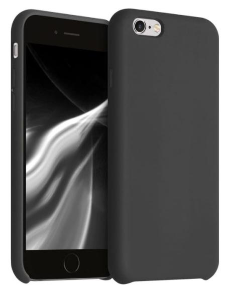 FUNDA MOVIL BACK COVER HT SILICONA BLACK IPHONE 6 / 6S