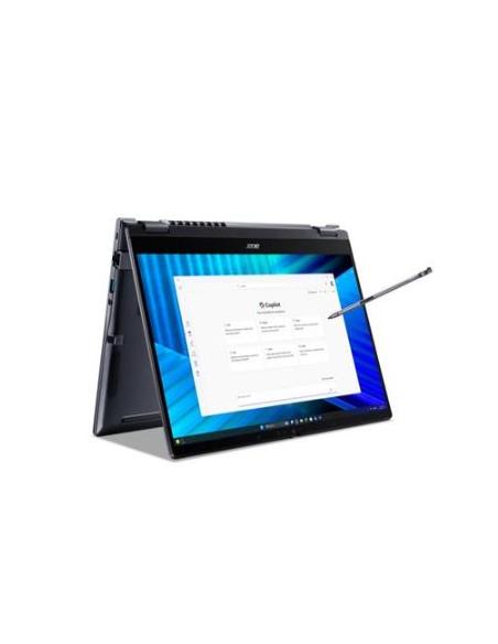 PORTATIL 360 ACER TRAVELMATE SPIN P414RN-55 CORE ULTRA 5 225U 16GB 512GB SSD 14 IPS TACTIL W11P BLACK