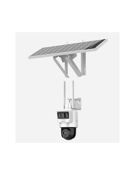 CAMARA VIGILANCIA HIKVISION DIA / NOCHE MOTORIZADA PTZ 2K BATERIA IP66 OUTDOOR 4G + PANEL SOLAR