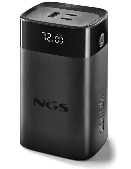 BATERIA EXTERNA UNIVERSAL NGS TWIX 20 20.000MAH 65W USB + 2XUSB-C BLACK