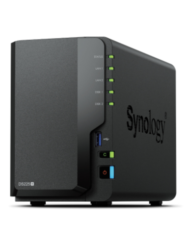 CABINA ALMACENAMIENTO SYNOLOGY DS225+ 2 BAHIAS...
