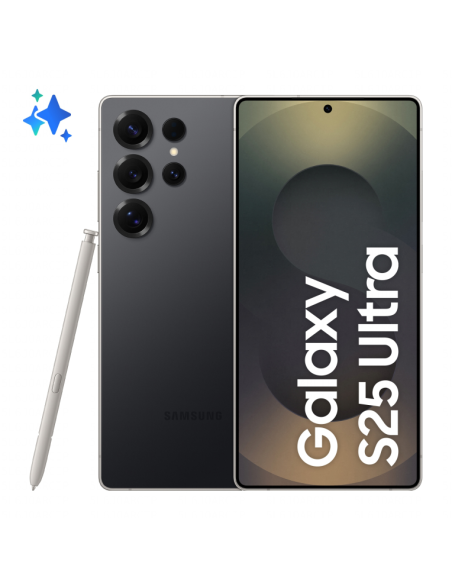 SMARTPHONE SAMSUNG GALAXY S25 ULTRA 6.9 OC 12GB 512GB 5G ANDROID BLACK
