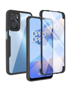 FUNDA MOVIL BACK + FRONT COVER HT BLACK OPPO A36 / A76 /...