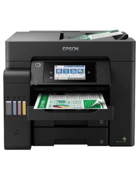 IMPRESORA EPSON MULTIFUNCION ECOTANK ET-5805 32PPM DUPLEX LAN WIFI FAX BLACK