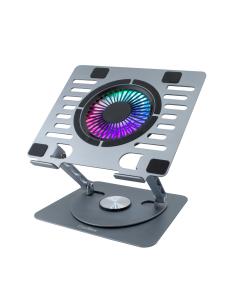 BASE REFRIGERADORA COOLBOX AJUSTABLE 17 1 VENTILADOR LED...