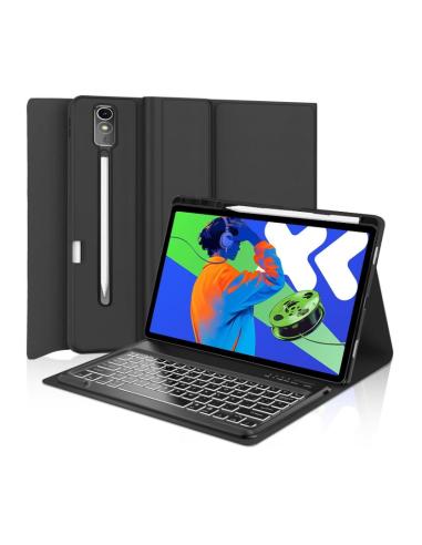 FUNDA TABLET HT FOLIO + TECLADO BLUETOOTH BLACK...