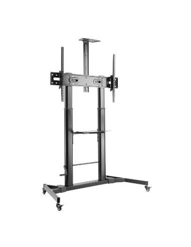 SOPORTE MONITOR SUELO MOVIL AISENS 60-100...