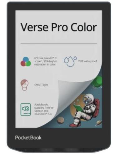 EBOOK POCKETBOOK VERSE PRO COLOR 6 16GB WIFI...
