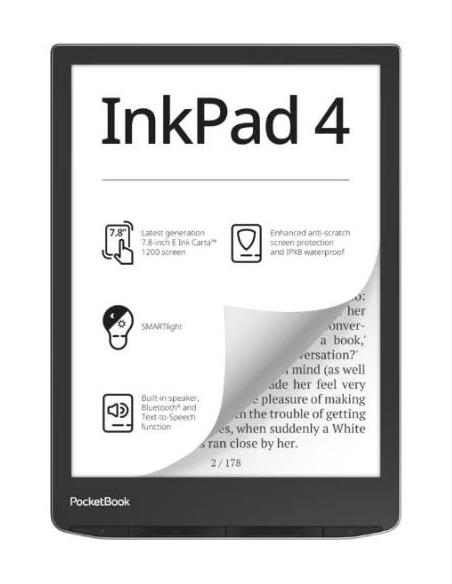 EBOOK POCKETBOOK INKPAD 4 7.8 32GB WIFI SILVER