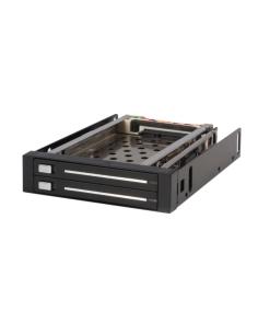 CAJA EXTRAIBLE STARTECH 2X DISCO DURO SATA 2.5 BAHIA 3.5