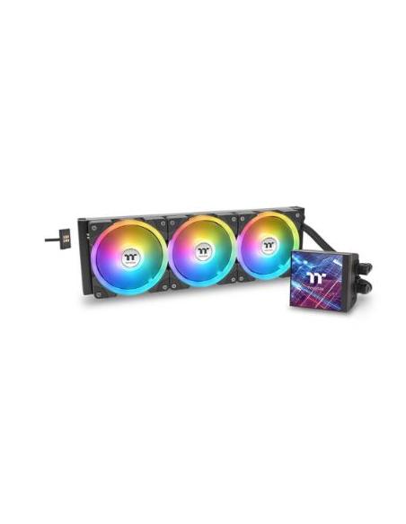 KIT REFRIGERACION LIQUIDA CPU THERMALTAKE MAGFLOE 360MM RGB BLACK 2011/1851/1700/1200/1156/1155/1151/AM2/AM3/AM4/AM5