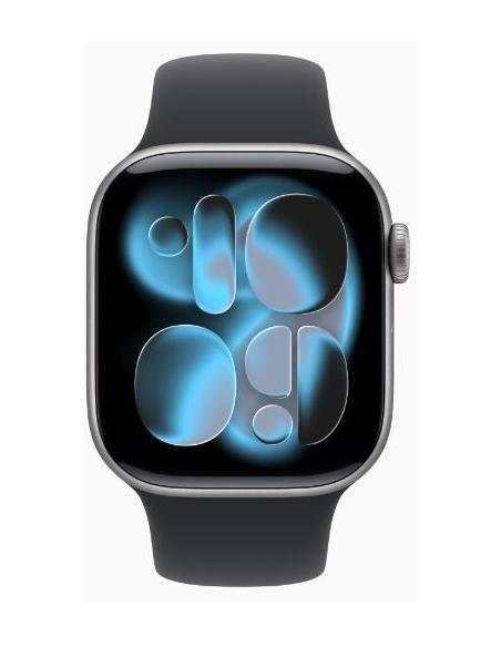 APPLE WATCH SERIES 11 GPS + CELL 42MM SPACE GREY ALUMINIUM + CORREA BLACK SPORT BAND S/M