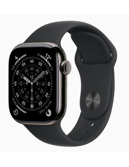 APPLE WATCH SERIES 11 GPS + CELL 42MM SLATE TITANIUM + CORREA BLACK SPORT BAND S/M