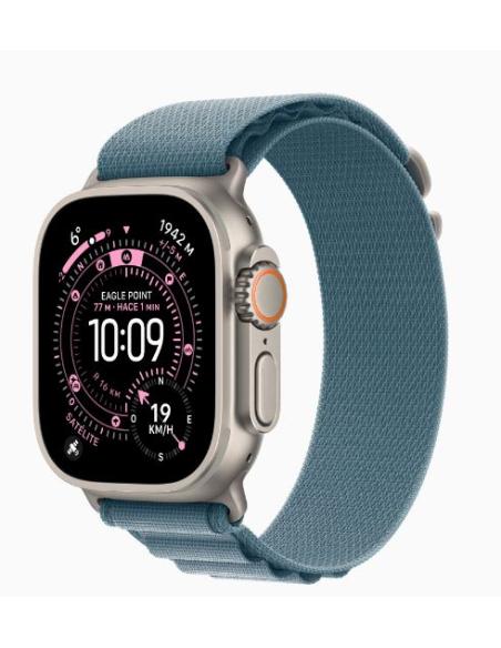 APPLE WATCH ULTRA 3 GPS + CELL 49MM NATURAL TITANIUM + CORREA LIGHT BLUE ALPINE LOOP SMALL