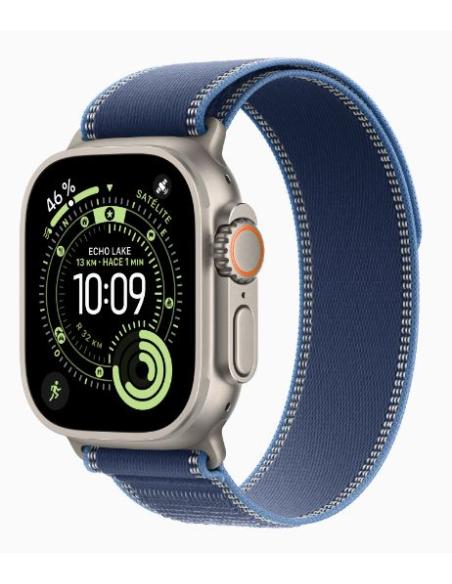 APPLE WATCH ULTRA 3 GPS + CELL 49MM NATURAL TITANIUM + CORREA BLUE/BRIGHT BLUE TRAIL LOOP S/M