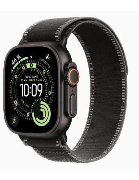 APPLE WATCH ULTRA 3 GPS + CELL 49MM BLACK TITANIUM + CORREA BLACK/CHARCOAL TRAIL LOOP S/M