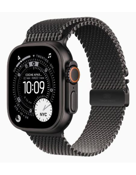 APPLE WATCH ULTRA 3 GPS + CELL 49MM BLACK TITANIUM + CORREA BLACK TITANIUM MILANESE LOOP SMALL