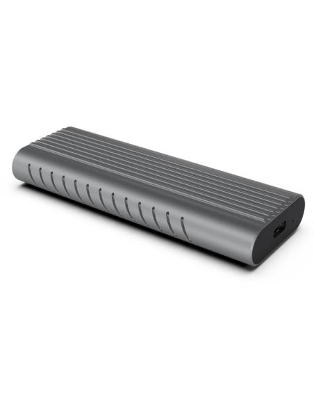 CARCASA DISCO DURO SSD M.2 NVME EWENT USB-C 3.2 GREY