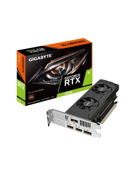 TARJETA GRAFICA PCIE NVIDIA GF RTX 3050 6GB DDR6 HDMI 3XDP LP