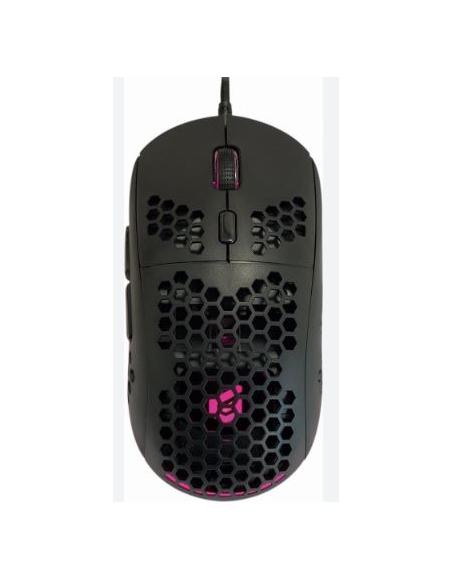 MOUSE CONCEPTRONIC GAMING DJEBBEL HONEYCOMB 6400DPI 6 BOTONES RGB BLACK USB