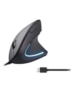 MOUSE EQUIP VERTICAL USB 1200DPI BLACK