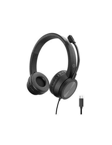 AURICULAR + MIC CONCEPTRONIC POLONA USB-C ANC...