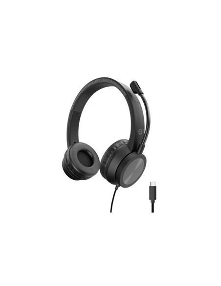 AURICULAR + MIC CONCEPTRONIC POLONA USB-C ANC BLACK