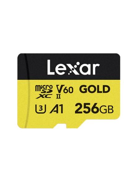 MEMORIA MICRO SD 256GB LEXAR GOLD V60 280MB/S