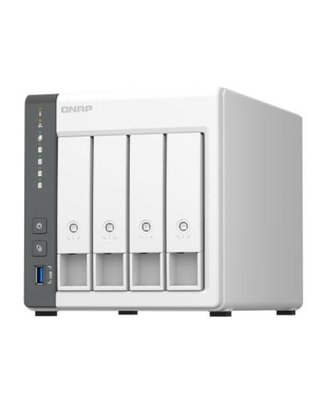 CABINA ALMACENAMIENTO QNAP TS-433 4 BAHIAS 4G SATA WHITE