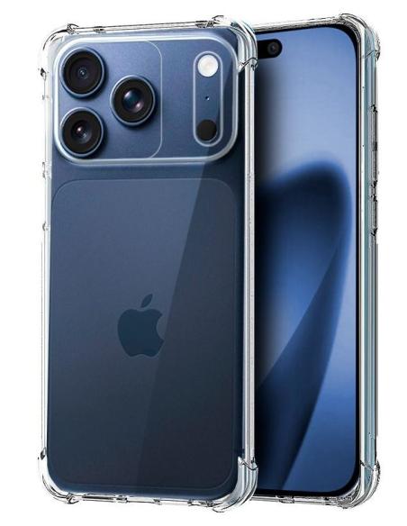 FUNDA MOVIL BACK COVER COOL ANTISHOCK TRANSPARENTE IPHONE 17 PRO MAX