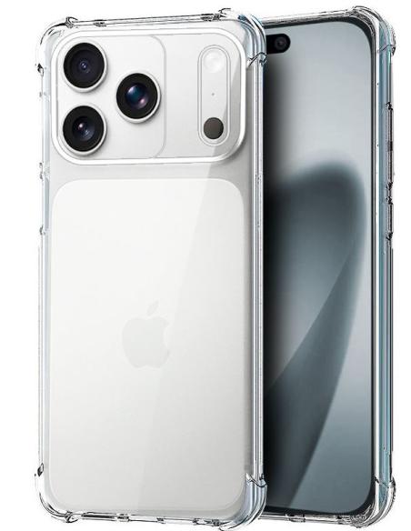 FUNDA MOVIL BACK COVER COOL ANTISHOCK TRANSPARENTE IPHONE 17 PRO