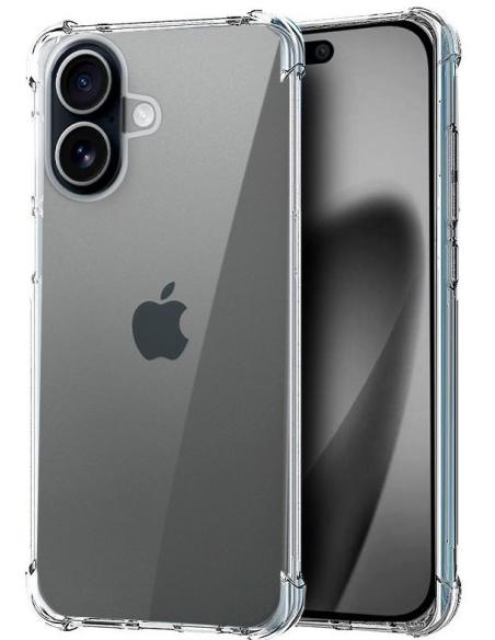 FUNDA MOVIL BACK COVER COOL ANTISHOCK TRANSPARENTE IPHONE 17