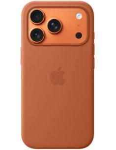 FUNDA IPHONE 17 PRO APPLE SILICONA MAGSAFE TERRA COTTA