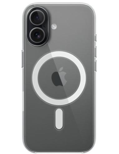 FUNDA IPHONE 17 APPLE CLEAR MAGSAFE