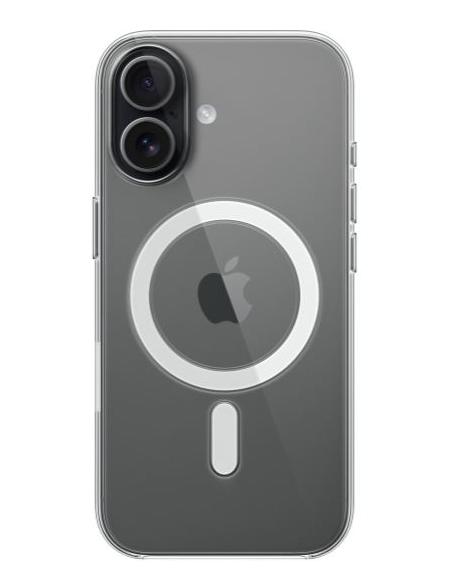 FUNDA IPHONE 17 APPLE CLEAR MAGSAFE