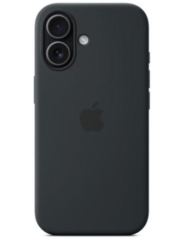 FUNDA IPHONE 17 APPLE SILICONA MAGSAFE BLACK