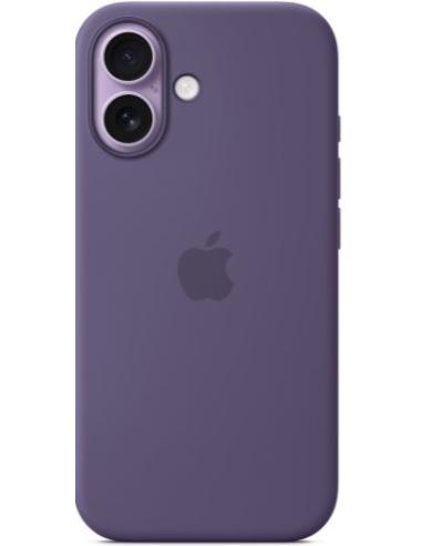 FUNDA IPHONE 17 APPLE SILICONA MAGSAFE PURPLE FOG