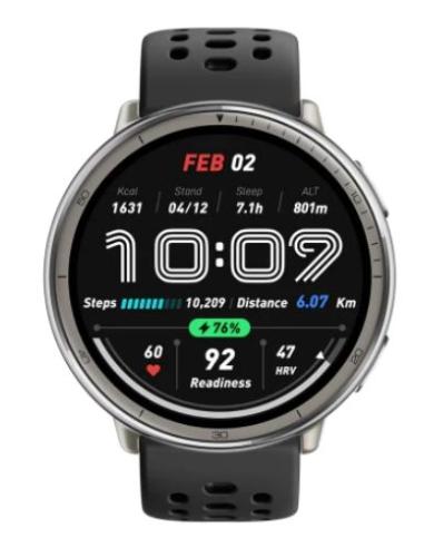 SMARTWATCH XIAOMI AMAZFIT ACTIVE 2 BLACK